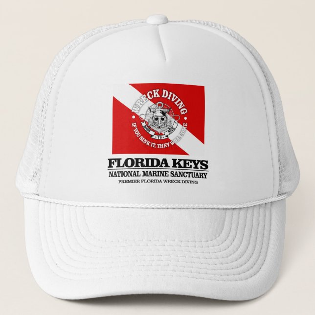 Gorra De Camionero Cayos de Florida (mejor naufragio) (Anverso)