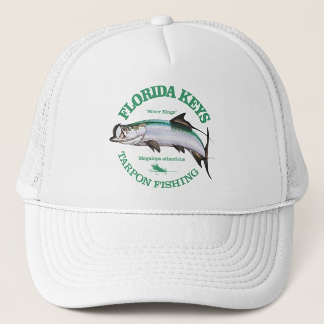 Gorra De Camionero Cayos de Florida (Tarpon) (Anverso)