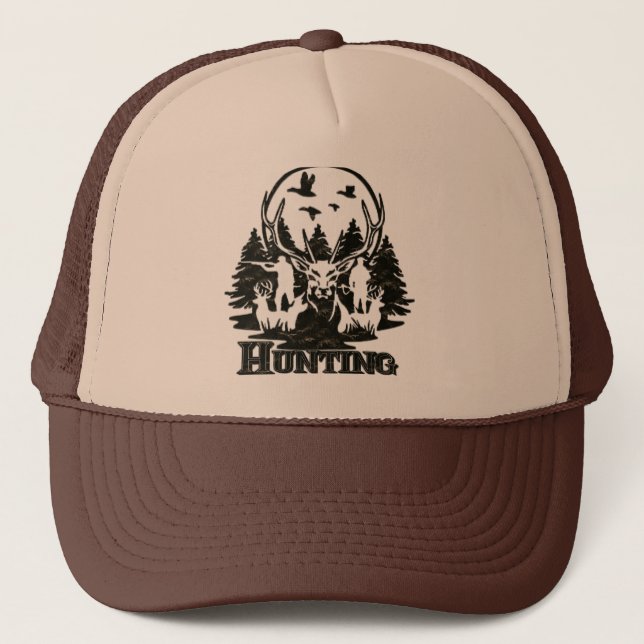 Gorra De Camionero Caza (Anverso)