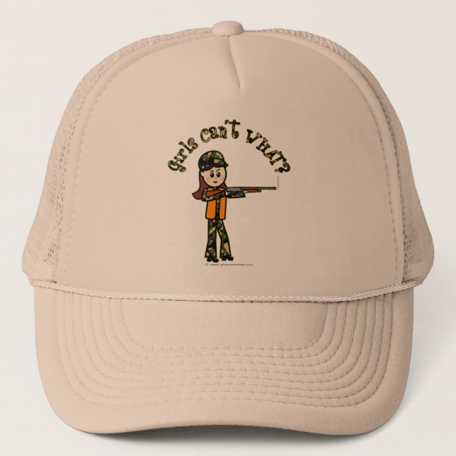 Gorra De Camionero Caza de Chicas ligeros (Anverso)