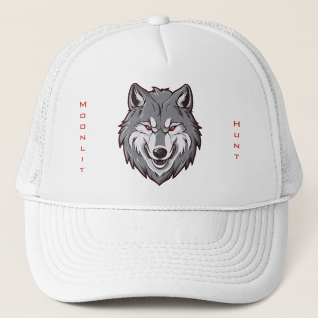 Gorra De Camionero Caza de la luna (Anverso)