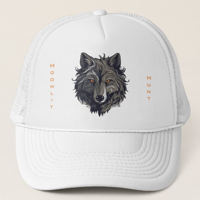 Gorra De Camionero Caza de la luna (Anverso)