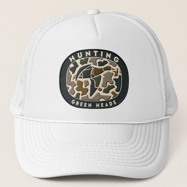 Gorra De Camionero Caza de patos (Anverso)