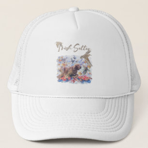 Gorra De Camionero Caza de Setter de Irlanda