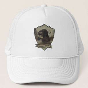 Gorra De Camionero Caza de Woodcock con puntero de hilo alámbrico ale