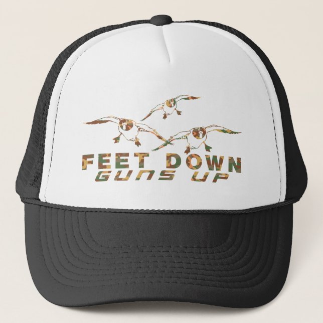 GORRA DE CAMIONERO CAZA DEL PATO (Anverso)