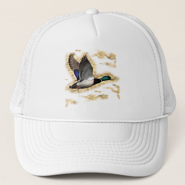 Gorra De Camionero Caza del pato del pato silvestre (Anverso)
