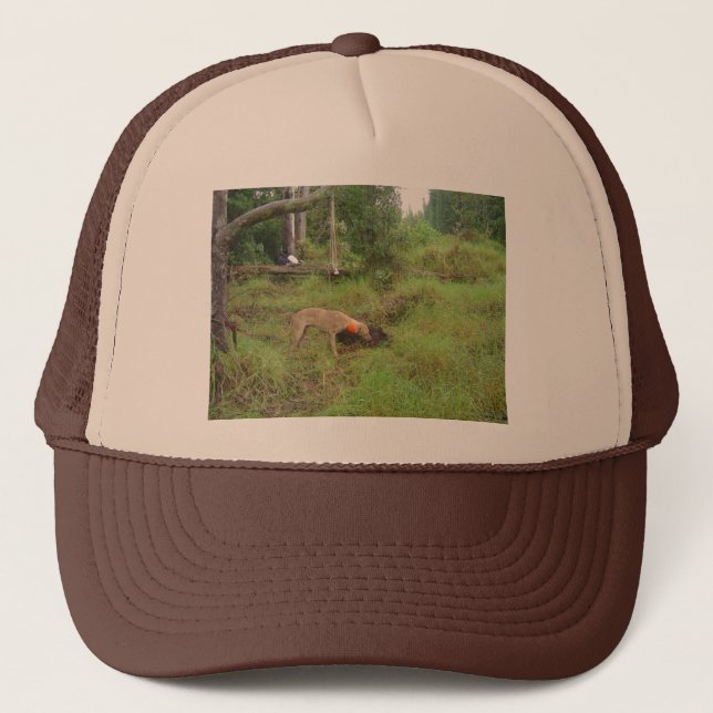 Gorra De Camionero Caza del verraco (Anverso)