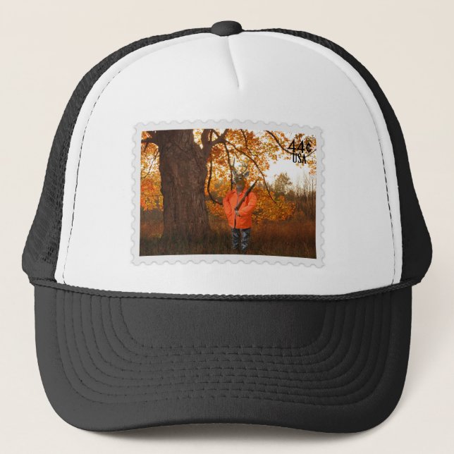 Gorra De Camionero Caza feliz (Anverso)