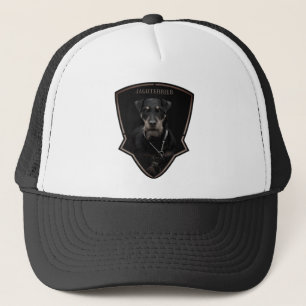 Gorra De Camionero Caza Terrier Alemana (Jagdterrier) Camiseta