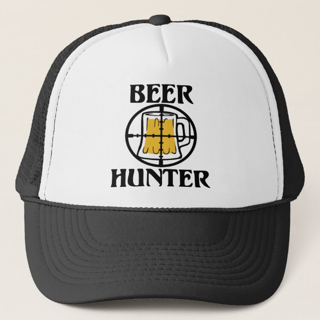 GORRA DE CAMIONERO CAZADOR DE LA CERVEZA (Anverso)