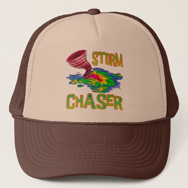Gorra De Camionero Cazador de la tormenta (Anverso)