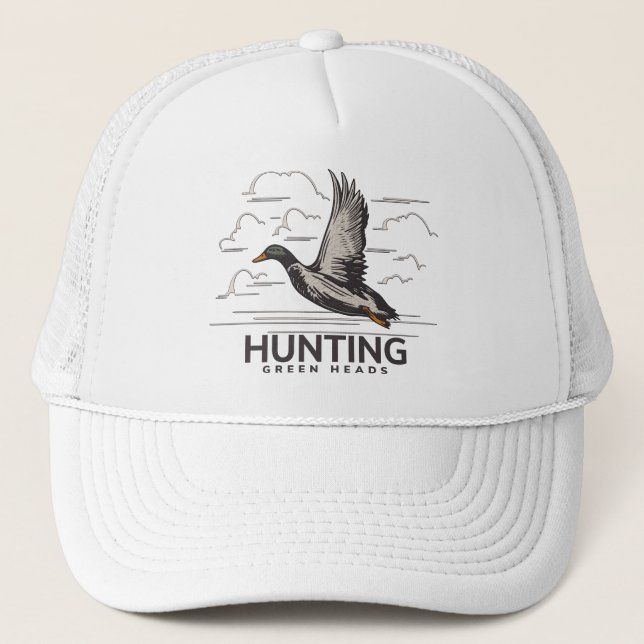 Gorra De Camionero Cazador de patos (Anverso)