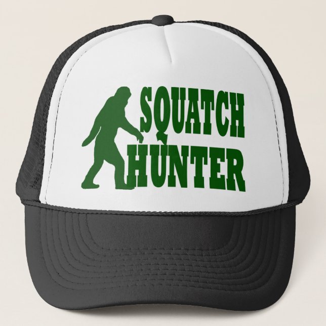 Gorra De Camionero Cazador de Squatch (Anverso)