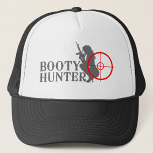 Gorra De Camionero Cazador del botín en negro