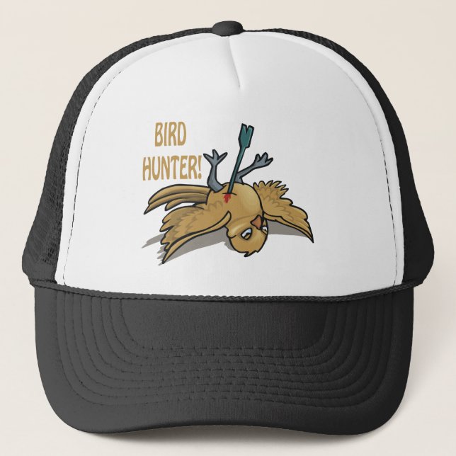 Gorra De Camionero Cazador del pájaro (Anverso)