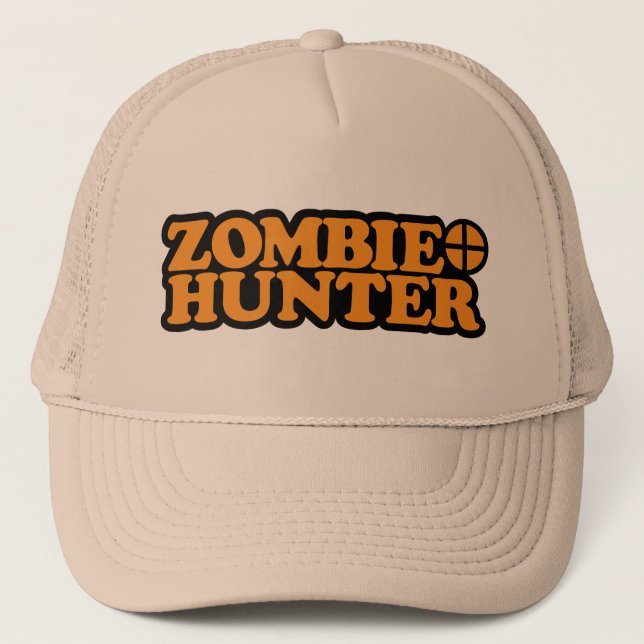 Gorra De Camionero Cazador del zombi (Anverso)