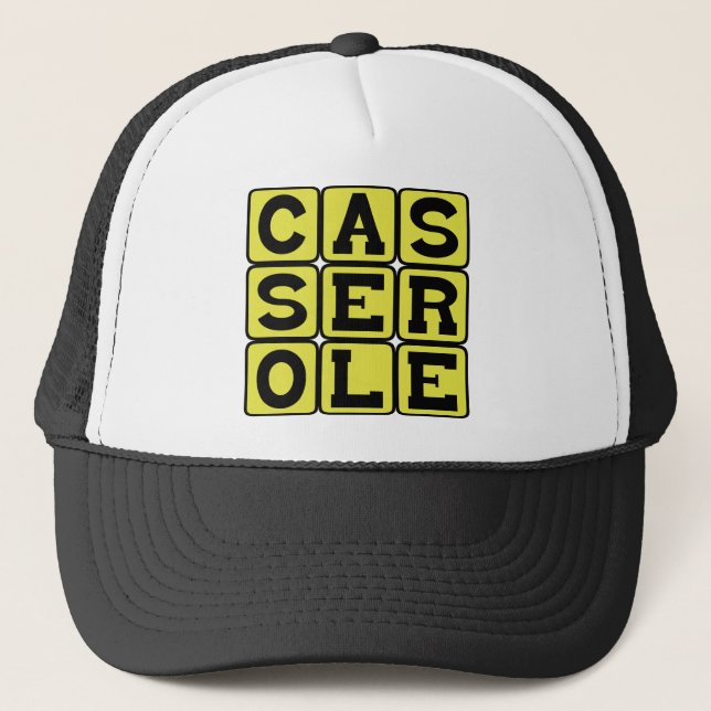 Gorra De Camionero Cazuela, Favorito en Comidas Potluck (Anverso)