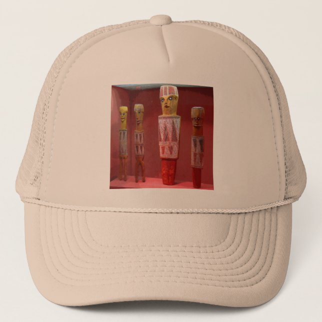 Gorra De Camionero CB de arte tribal (Anverso)