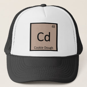 Gorra De Camionero Cd - Química de la Masa para Galletas Símbolo de l
