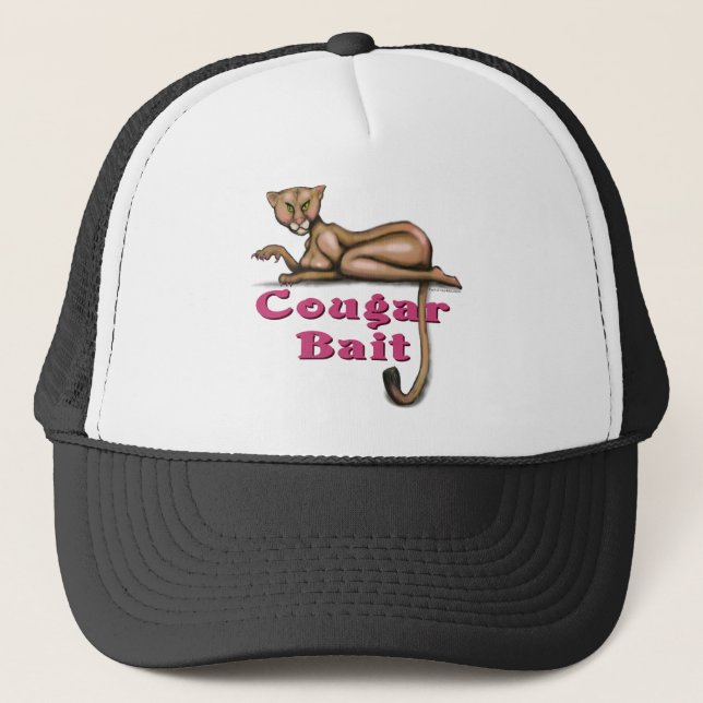 Gorra De Camionero Cebo del puma (Anverso)