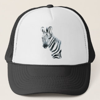 Gorra De Camionero Cebra de la acuarela