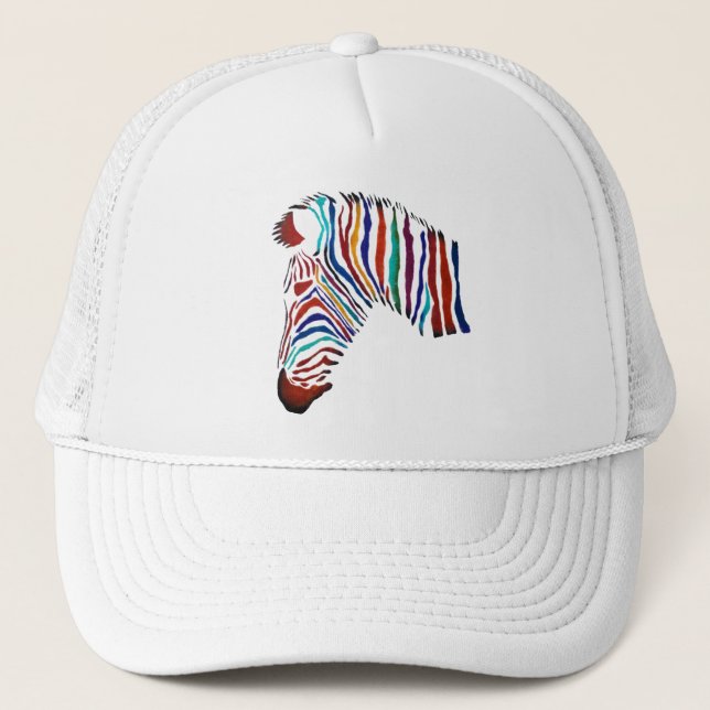 Gorra De Camionero Cebra eléctrica (Anverso)