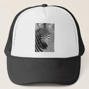 Gorra De Camionero Cebra Safari Bonito Africano Clásico Rayas