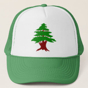 Gorra De Camionero Cedro de la cubierta de la pelota del Líbano