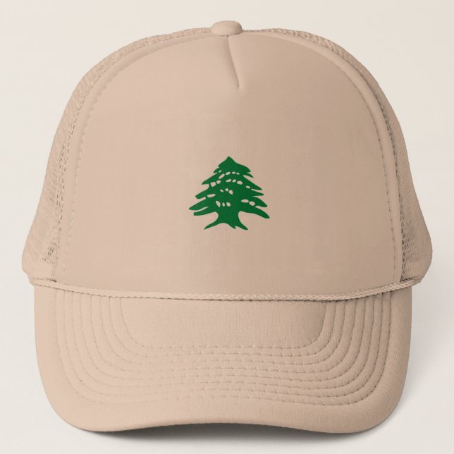 Gorra De Camionero Cedro, Líbano (Anverso)