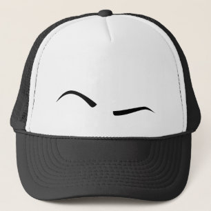 Gorra De Camionero Ceja aumentada (negro)