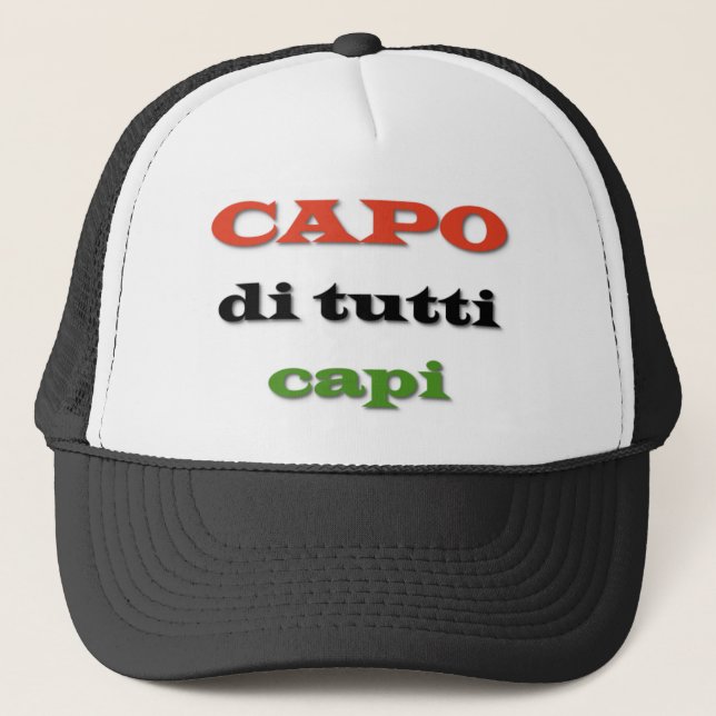 Gorra De Camionero Ceja/Boss (Anverso)