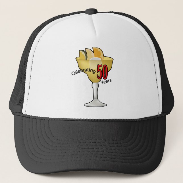 Gorra De Camionero Celebración de 50 años (Anverso)