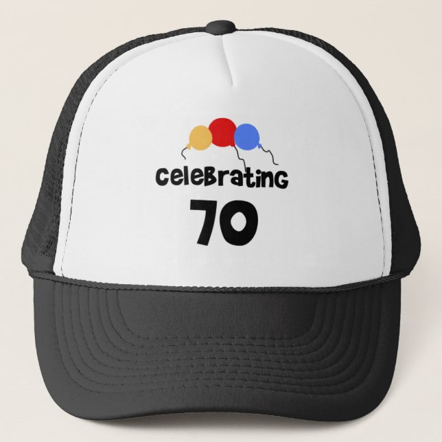 Gorra De Camionero Celebración de 70 (Anverso)