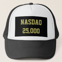Celebración de la bolsa de valores NASDAQ 25000