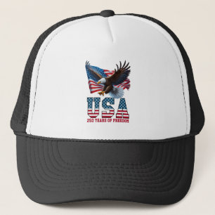 Gorra De Camionero Celebración de la Libertad del Águila de la Bander
