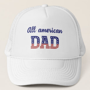Gorra De Camionero Celebración del 4 de julio de All American Dad