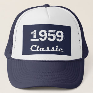 Gorra De Camionero Celebración del 60 cumpleaños clásico de 1959