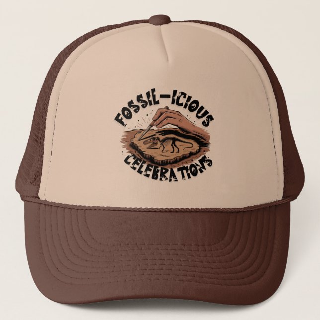 Gorra De Camionero Celebraciones fósiles-suicidas (Anverso)