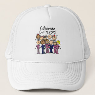 Gorra De Camionero Celebrar a nuestras enfermeras
