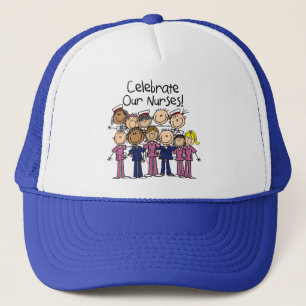 Gorra De Camionero Celebrar a nuestras enfermeras