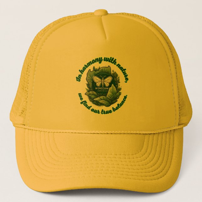 Gorra De Camionero Celebrar el Día Mundial de la Conservación (Anverso)