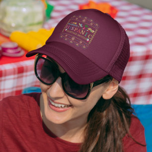 Gorra De Camionero Celebrar el diseño del mes del patrimonio hispano