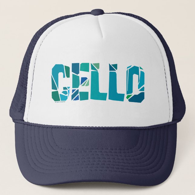 Gorra De Camionero Cello resquebrajado (Anverso)
