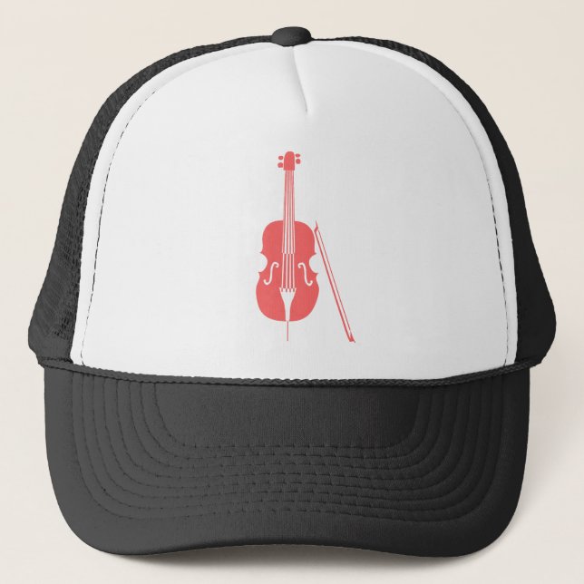Gorra De Camionero Cello - Rosa tropical (Anverso)