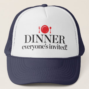 Gorra De Camionero Cena cada uno invitado