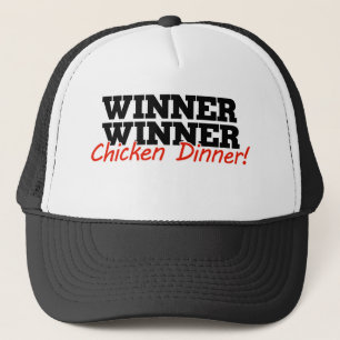 Gorra De Camionero Cena de pollo ganadora