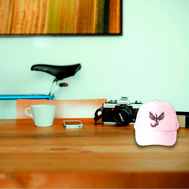 Gorra De Camionero Cenizas a la gloria - Fénix Flame Cap (Subido por el creador)