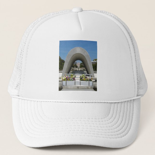 Gorra De Camionero Cenotafio conmemorativo de Hiroshima (Anverso)