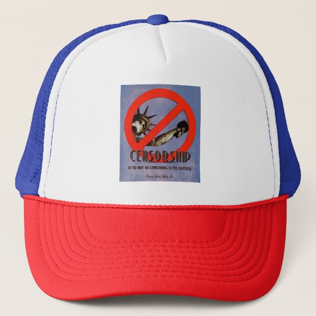 Gorra De Camionero Censura (Anverso)